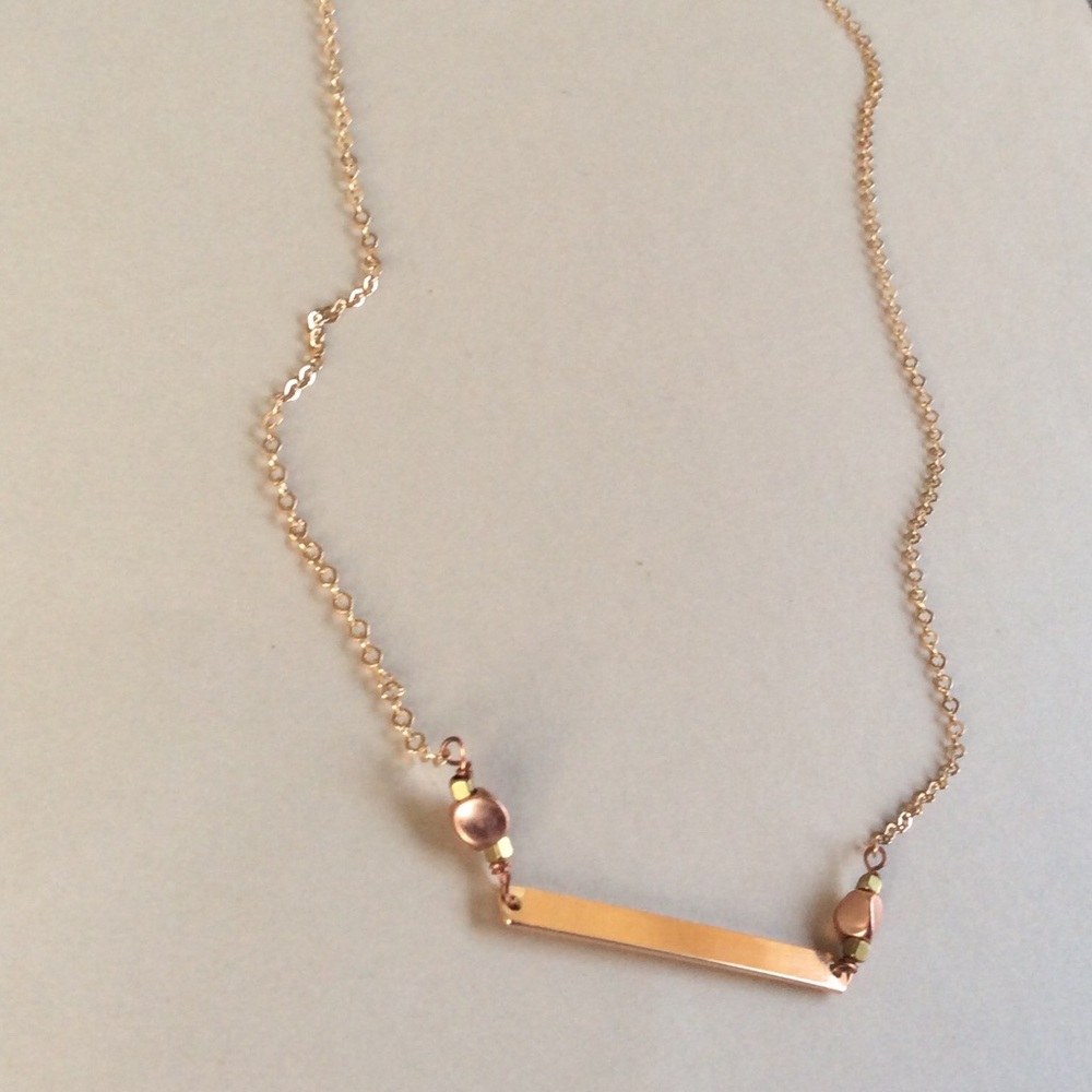 Handcrafted Necklace NEW & Candle